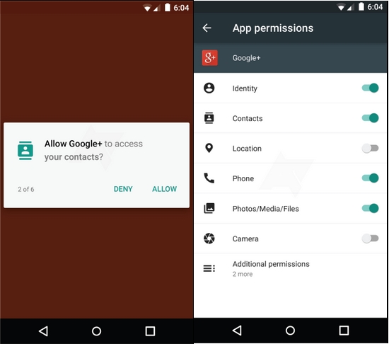 Android-M-Uygulama-izinleri
