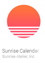 sunrise-calendar-android-uygulama