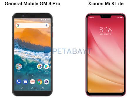 gm 9 pro vs mi 8 lite