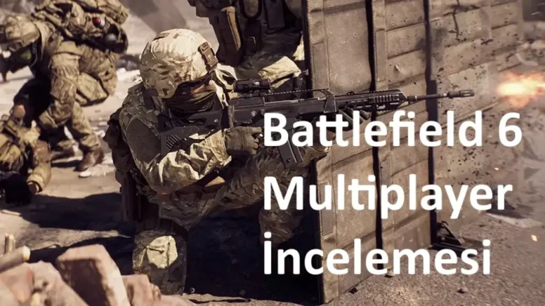 Battlefield 6 multiplayer incelemesi – askerlerin çatışma sahnesinde siper alarak ateş ettiği gerçekçi oyun ekran görüntüsü