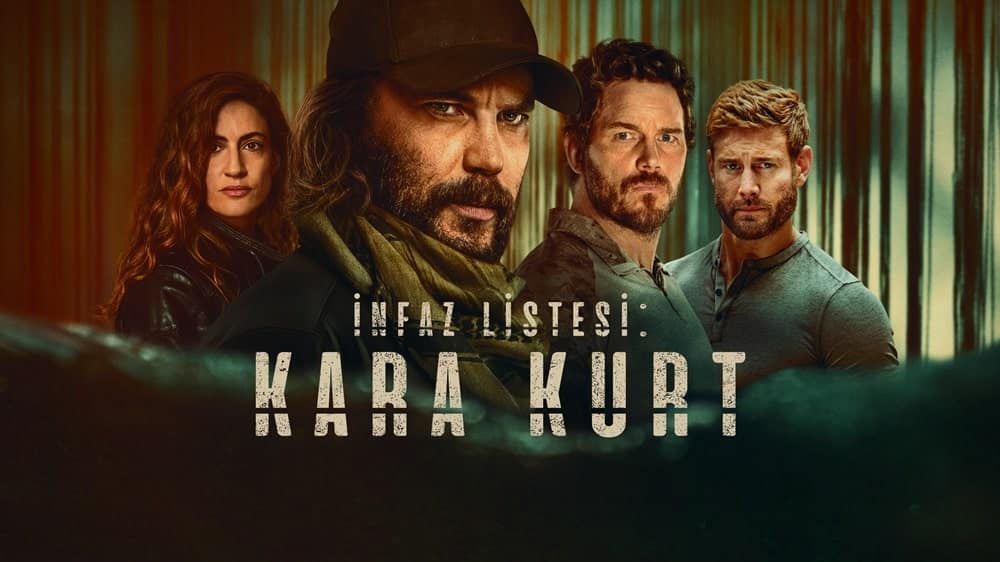 İnfaz Listesi: Kara Kurt dizisi afişi – Taylor Kitsch, Tom Hopper, Luke Hemsworth ve Rona-Lee Shimon’un yer aldığı Prime Video aksiyon dizisi The Terminal List: Dark Wolf’un tanıtım görseli