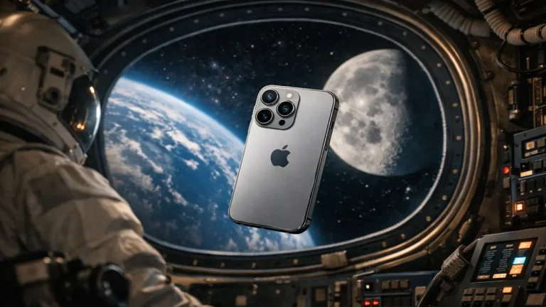 iPhone 17 Pro uzayda mikro yerçekimi ortamında görüntüleniyor