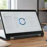 ASUS Flip tablet sıfırlama işlemini anlatan modern teknoloji rehberi görseli