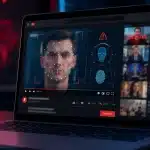 YouTube deepfake koruması ve yüz benzerliği tespit sistemi konsepti