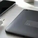 Elektronik cihaz etiketinde bulunan CE uygunluk işareti
