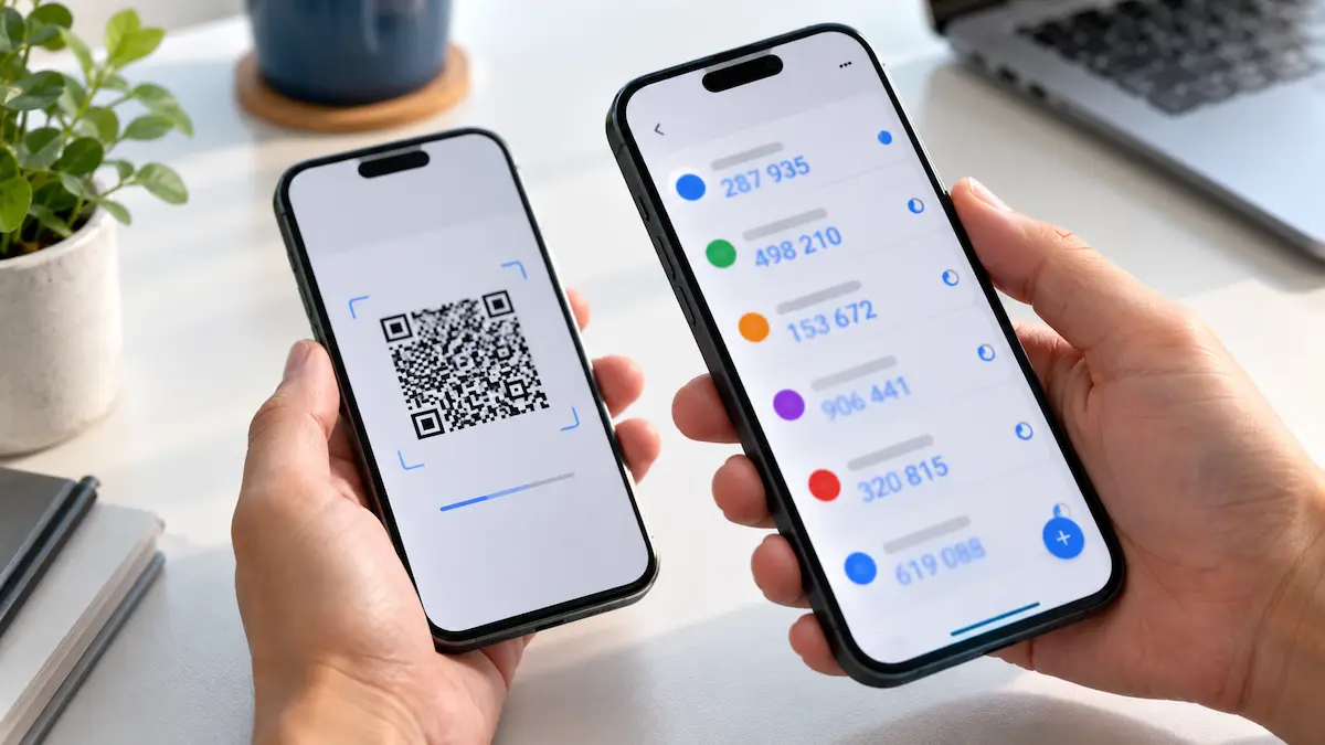 Google Authenticator codes being transferred to a new phone